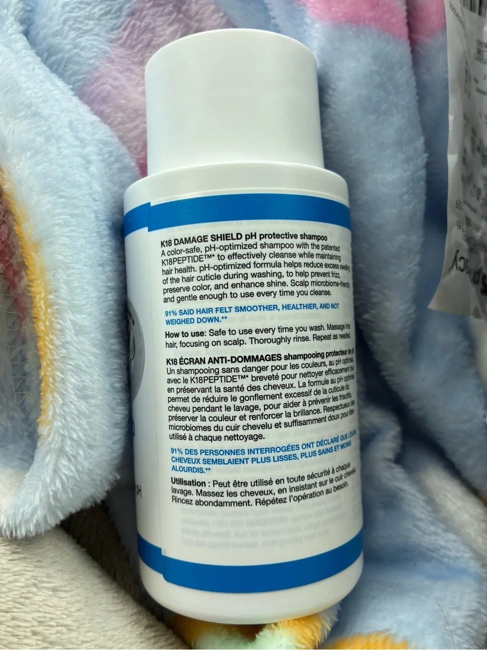 K18 Damage Shield pH Protective Shampoo 8.5 oz 250mL NEW Full Size